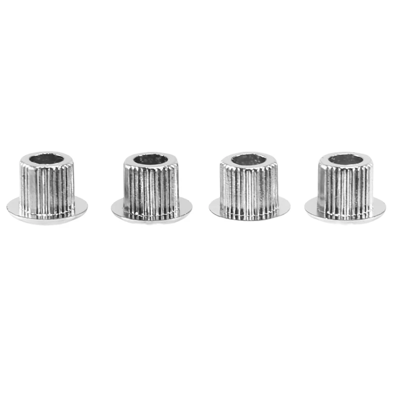 Guitar Tuner Conversion Bushings Adapter Ferrules Nickel Plating with nice plastic shell for 10mm Peghead Holes Silver