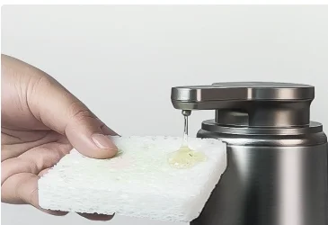 New Stainless Steel Automatic Induction Soap Dispenser, Household Electric Hand Washer, Kitchen Dish Soap Box