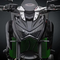 Motorcycle Accessories Aluminum Radiator Grille Guard Cover Protector For Kawasaki Versys1000 Z750 Z800 Z1000 SX Z1000SX Z1000R