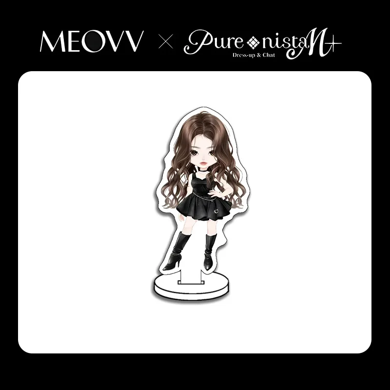 KPOP MEOVV الشكل الدائم المنبثقة متجر الاكريليك سطح المكتب زخرفة Gawon Sooin آنا نارين المشجعين جمع الهدايا