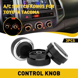 Manopola ca 3Pc per Toyota Tacoma 2005 2006 2007 2008 2009 2010 2011 2012 2013 2014 2015 accessori copertura manopola aria condizionata per auto