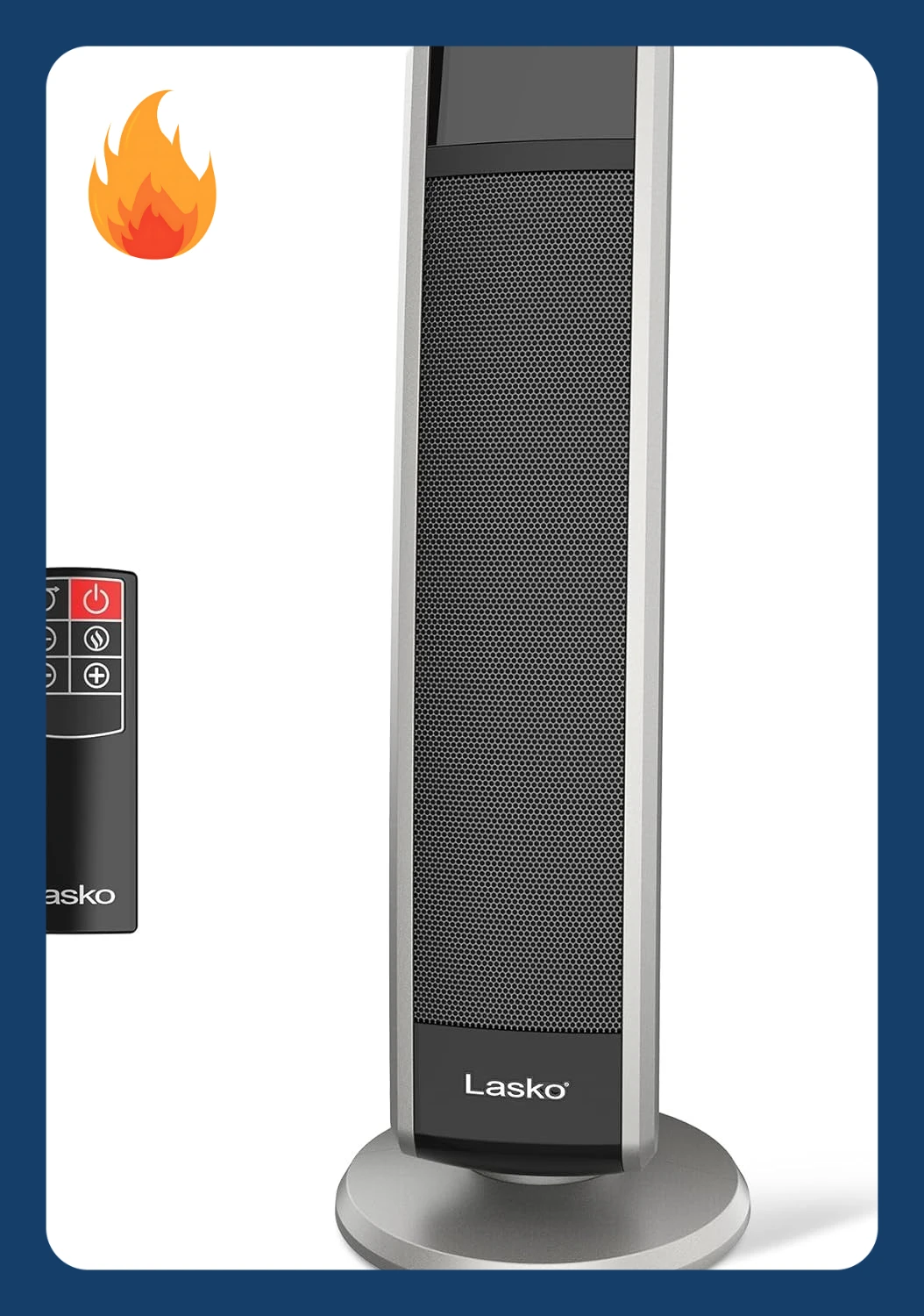 [أفضل بائع! ] سخان برج سيراميك رقمي متأرجح للغرف الكبيرة، مع ترموستات قابل للتعديل، مؤقت وجهاز تحكم عن بعد، 29