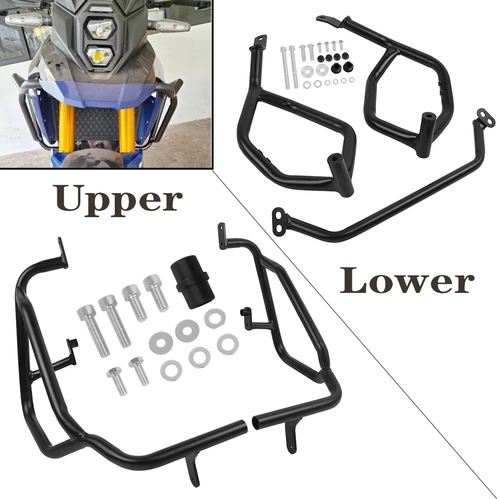 Engine Guard Highway Crash Bars Bumper For Suzuki V-Strom 800 DL800 DE DL800DE V Strom 800DE 2023 2024 Frame Protection Bars