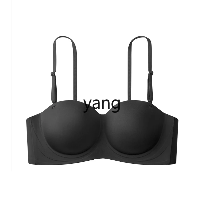 

CX small breasts gather large, non-slip and seamless invisible tube top without shoulder straps