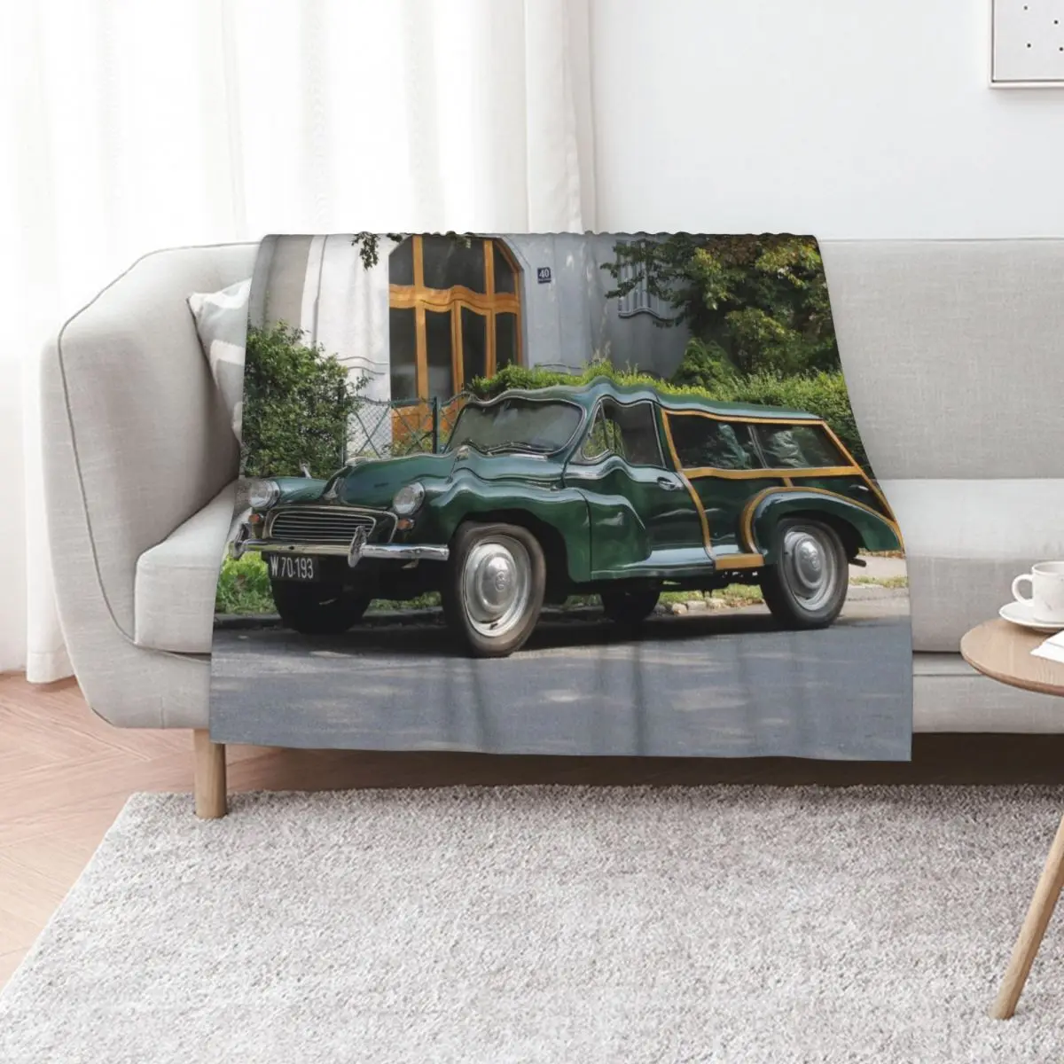 Morris Minor 1000 Traveller Throw Blanket Bed valentine gift ideas Luxury Brand Cute Plaid Sofas Bed Fashionable Blankets