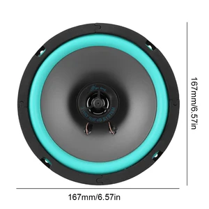 Subwoofer koaksiyel Hi-fi araç sesi, otomotiv, müzik için dahili stereo hoparlör, genellikle tamamlandı, 12 v'a kadar, 4 Satışta ilk 10 bir çift hoparlör, 5 inç no. 1
