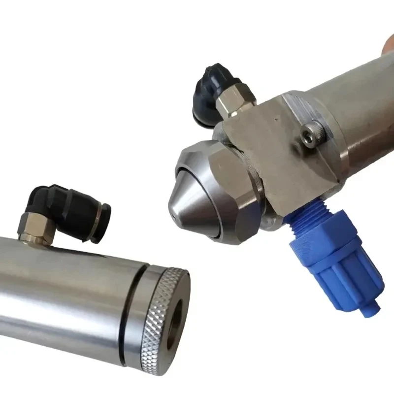Precision Stainls Steel Pneumatic Dispensing Spray v Industrial Equipment Ink Glue Other Fluids DJF-