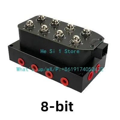 8/4 Position No Parts, Auto Retrofit Parts Air Suspension Distribution Valve 1/4 NPT Controller Solenoid Valve