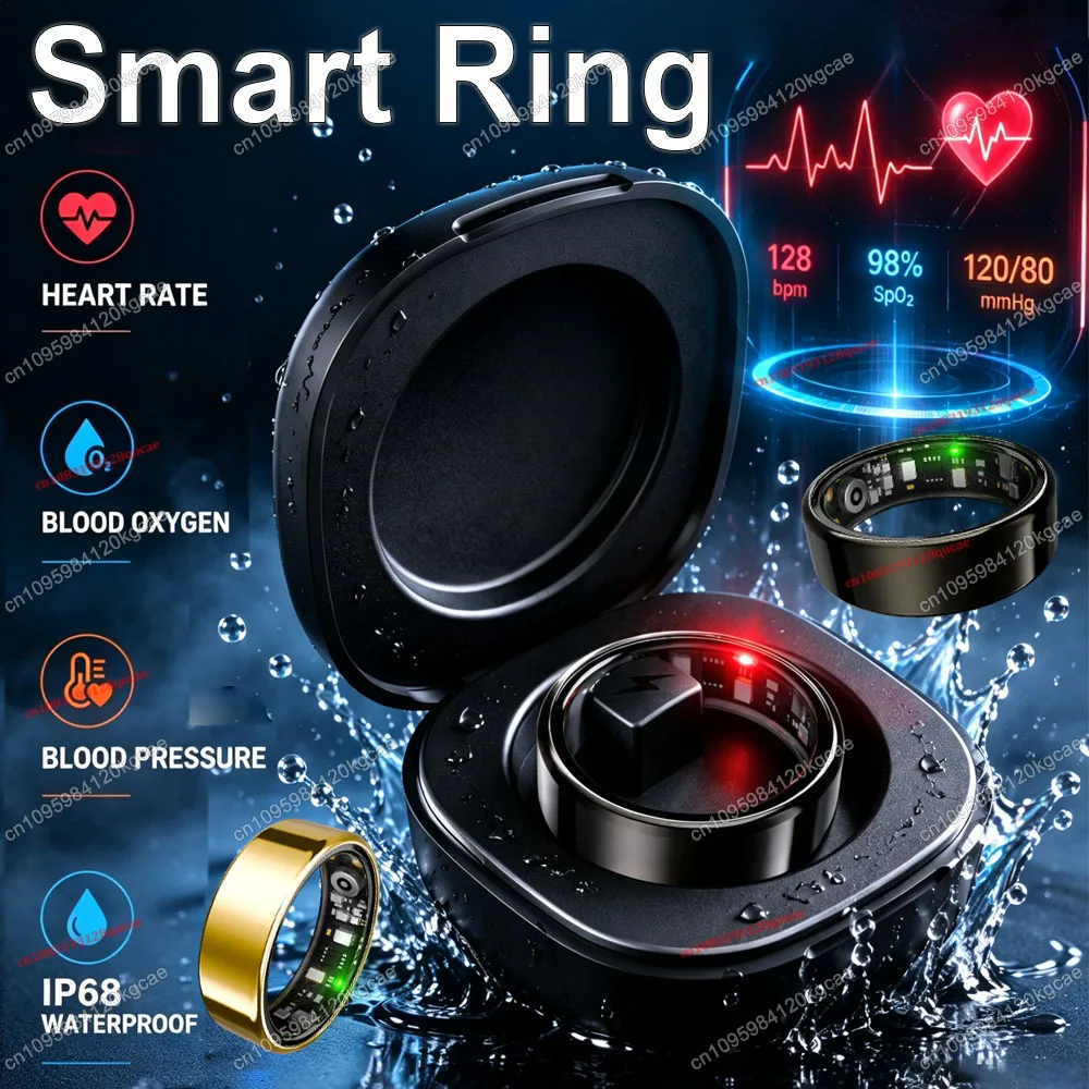 novo-anel-inteligente-r09-para-homens-e-mulheres-com-estojo-de-carregamento-monitor-de-frequencia-cardiaca-oxigenio-no-sangue-monitor-de-temperatura-da-pele-A-prova-d'Agua-5atm-para-android-e-ios