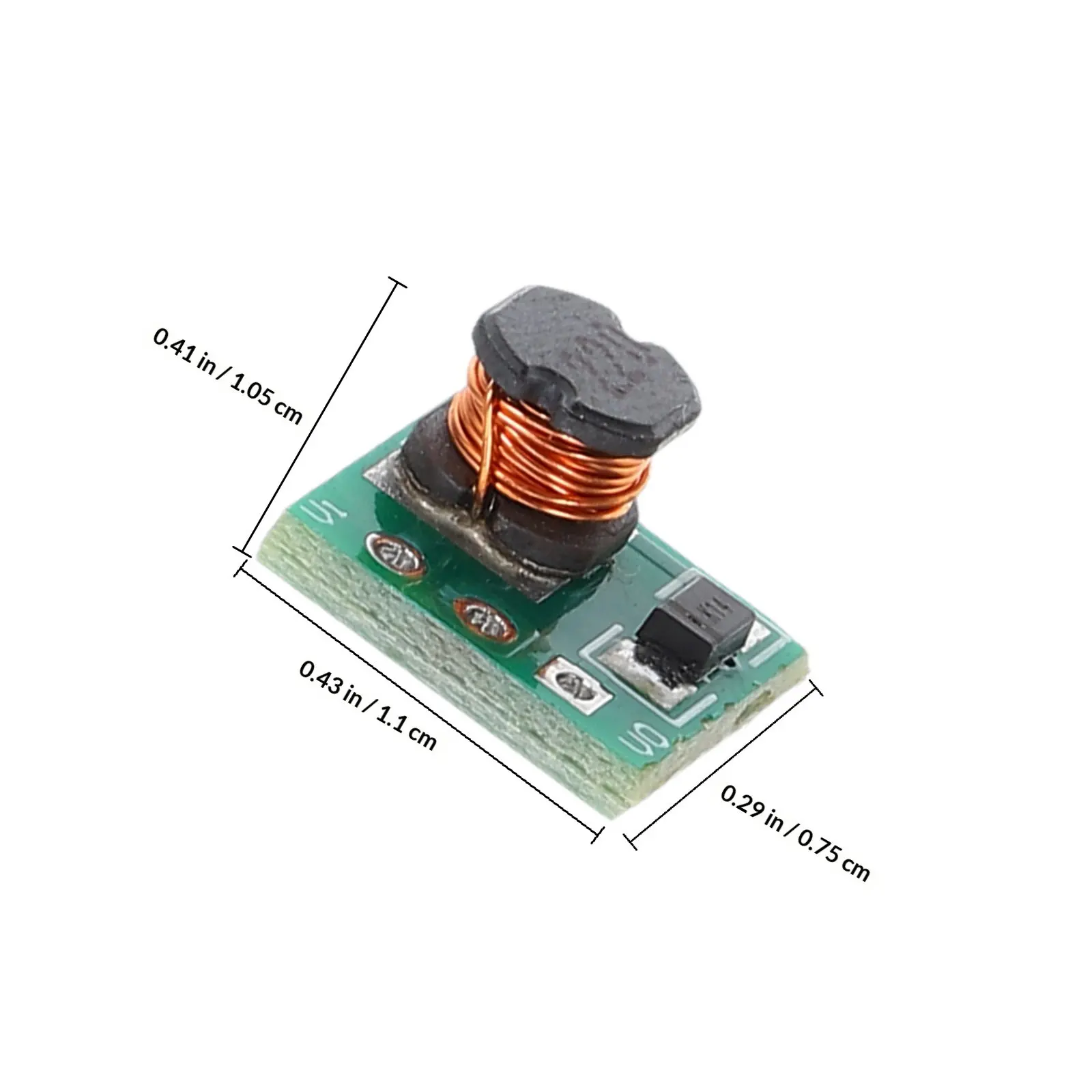 5Pcs Step Up Voltage Regulator Board Dc-Dc Boost Module High Durability Voltage Stabilizer for Power Supply Electronic Use