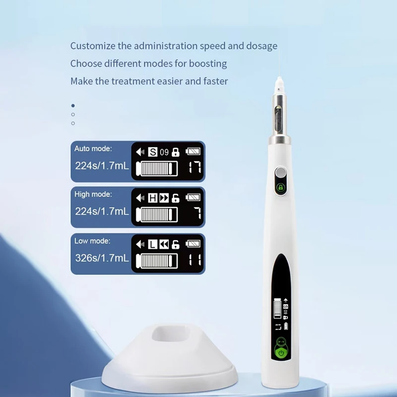 Dental Oral Anesthesia Injector Portable Painless Wireless Local Anesthesia Oral Anesthesia Booster