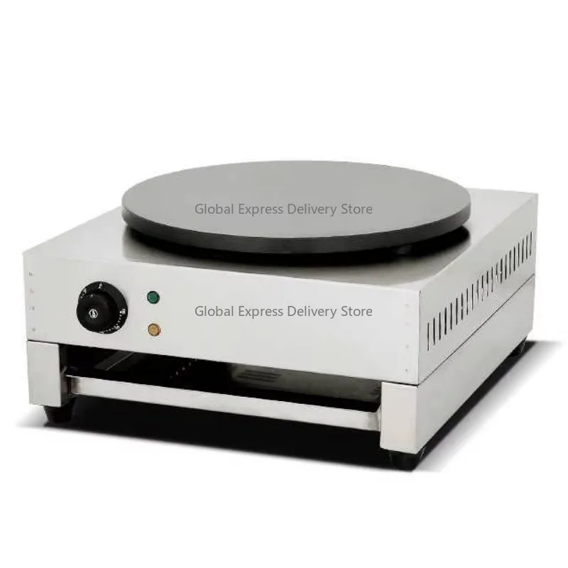 Commercial Electric Pancake Crepe Maker 220V Non-Stick Coating Crepe Equipment Machinery & Industrial Snack Machine
