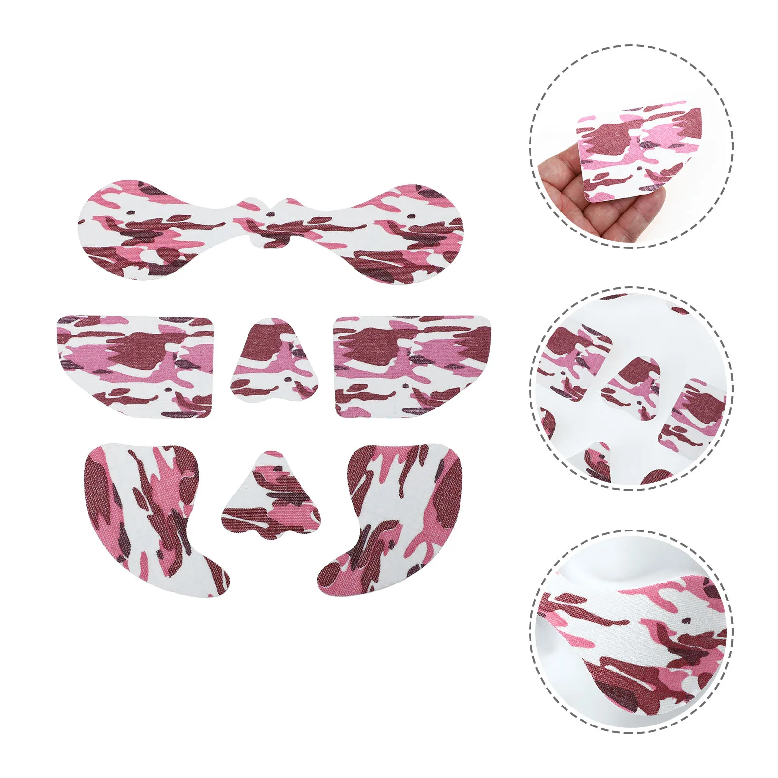 

3 Sets Antifreeze Face Sticker Winter Ski Muscle Patch Outdoor Riding Adhesive Tape Breathable Material Comfortable Use Pre Cut