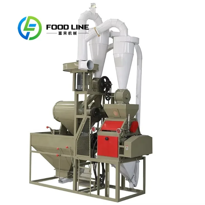 Wheat Corn Grinding Mill Machine Large Feeding Inlet Fine Powder Output Anti‑Wear Structure For Farm Grain Powder Making