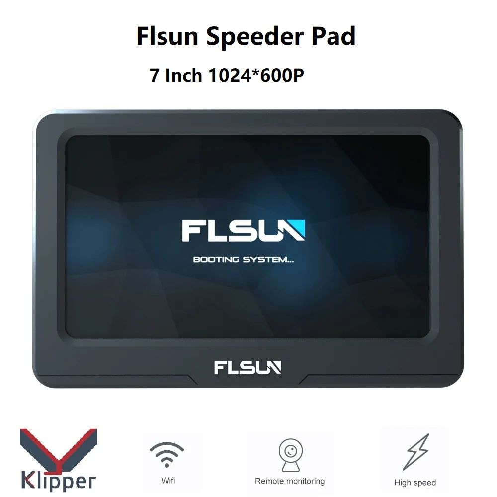 

Flsun Speeder Pad Klipper Firmware 3D Printing Smart Pad 7" Touch Control Screen Remote Control for FDM Printers