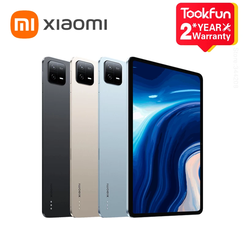 Global ROM Xiaomi Mi Pad 6 11-inch 2.8K Ultra HD Screen 144Hz Tablet Google Play Qualcomm 870 Dolby Atmos 8840mAh MIUI Pad 14