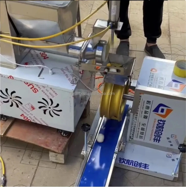 Mini máquina semiautomática para hacer bollos, Pizza, pan, pastel, masa, divisor automático completo, rodillo redondo, Cortadora de panadería, Maquina