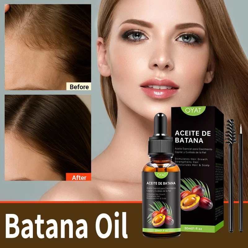 

Питательная сыворотка для волос Batana Oil B Frizz Tamer добавляет мягкость, блеск и гладкость для здоровых управляемых волос