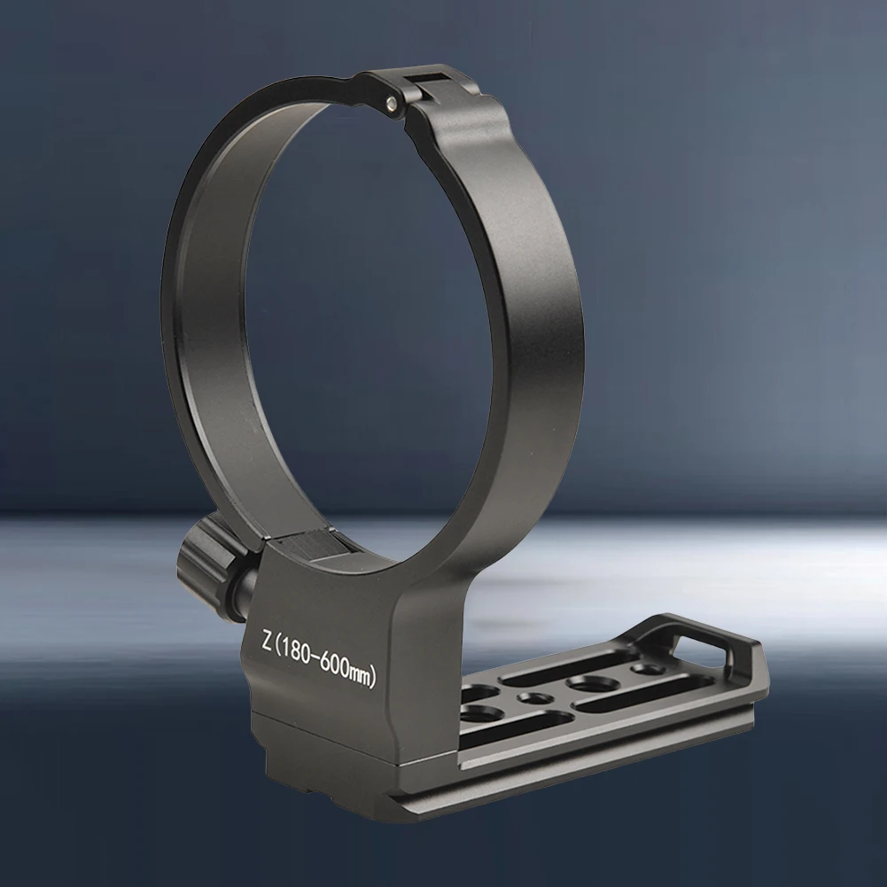 ตัวยึดรองเลนส์โลหะเลนส์นูนขาตั้งกล้องแบบสามขาแหวนยึดขาตั้งกล้องแบบสามขาสำหรับเลนส์ Nikon KOR 180-600มม. f/ 5.6-6.3 VR