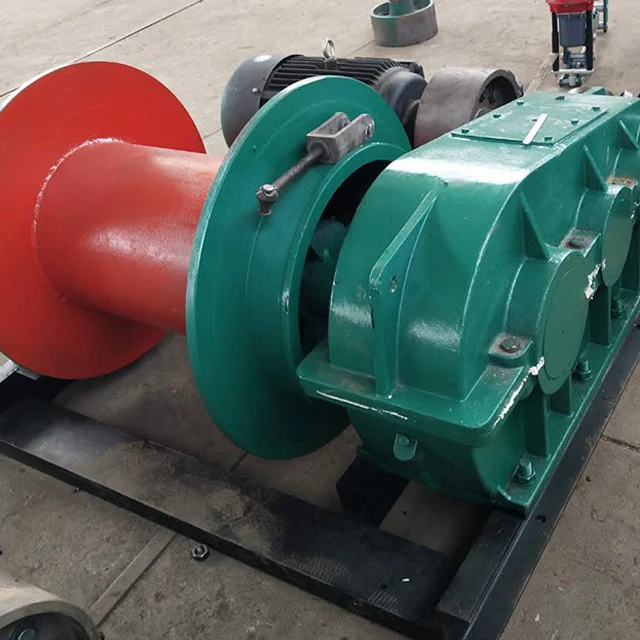 Type High Speed Electric Winch 1 Ton Power Cable Pulling Winch Price