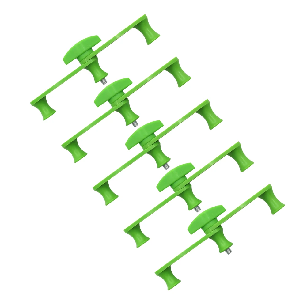 5 Piezas de Clips de Entrenamiento para Doblar Tallos de Plantas, Soporte para Ramas de Bonsái, Herramienta de Modelado Ajustable, Separador de Árboles Frutales de Jardín