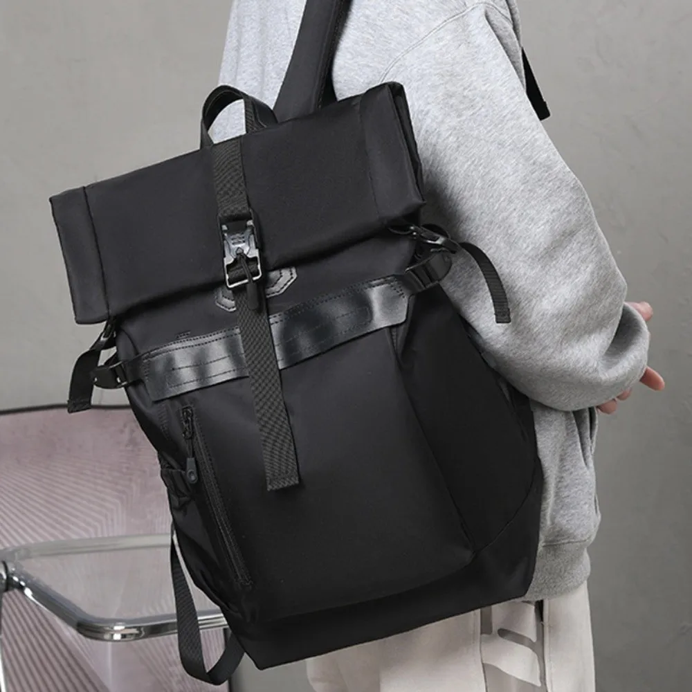 

Large Capacity Men Business Backpack Lightweight Multi Layer Men's School Bags Breathable Portable Men Laptop Backpack