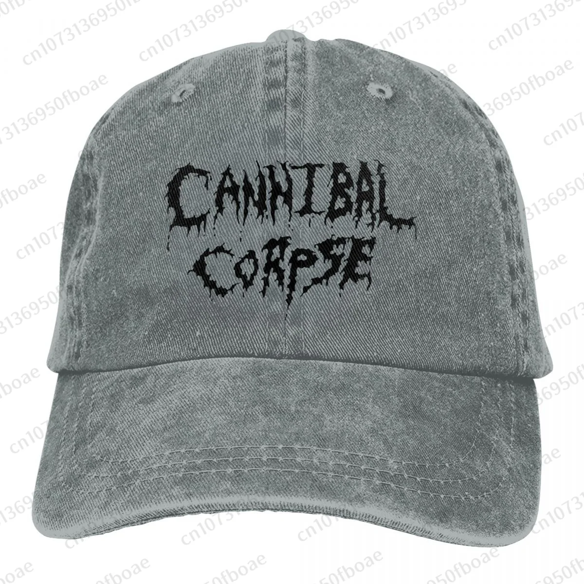 Cannibal Corpse Death Metal Band Fashion Unisex Cotton Baseball Cap Classic Adult Adjustable Denim Hat