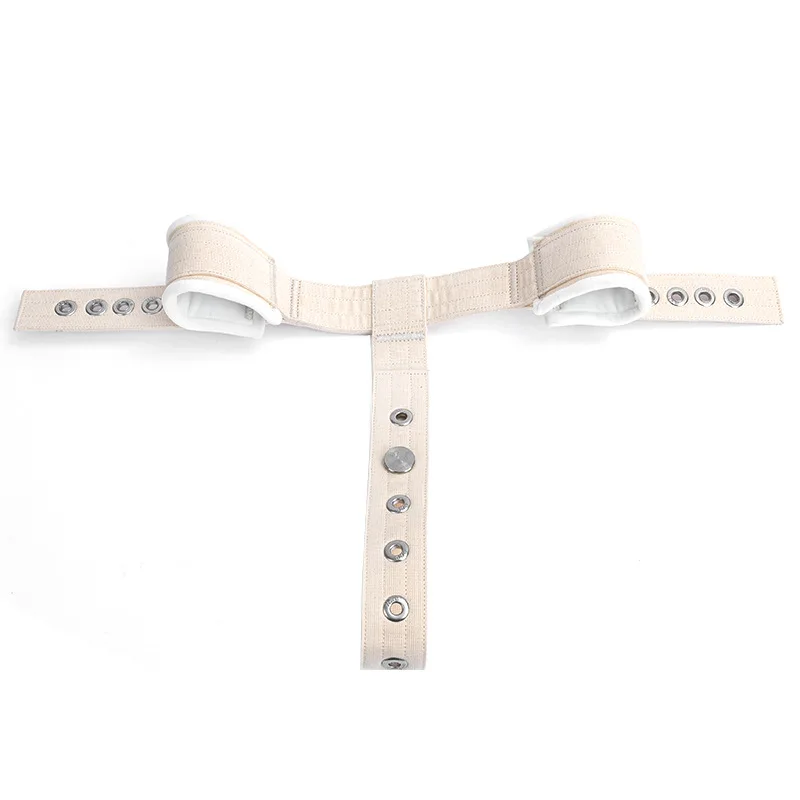 T-shaped Ankle Lying Magnetical Restraint Strap Anti-cut Fixing Strap For Hospital Elderly Care Psychiatric Department