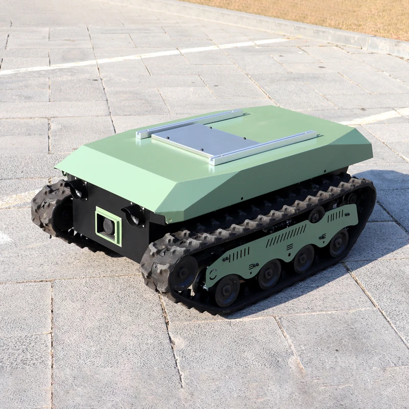 Customizable High-Speed Offroad All-Terrain Robotic Tins-13 Industrial Snowmobile Swamp Tracked Platform with Rubber Track