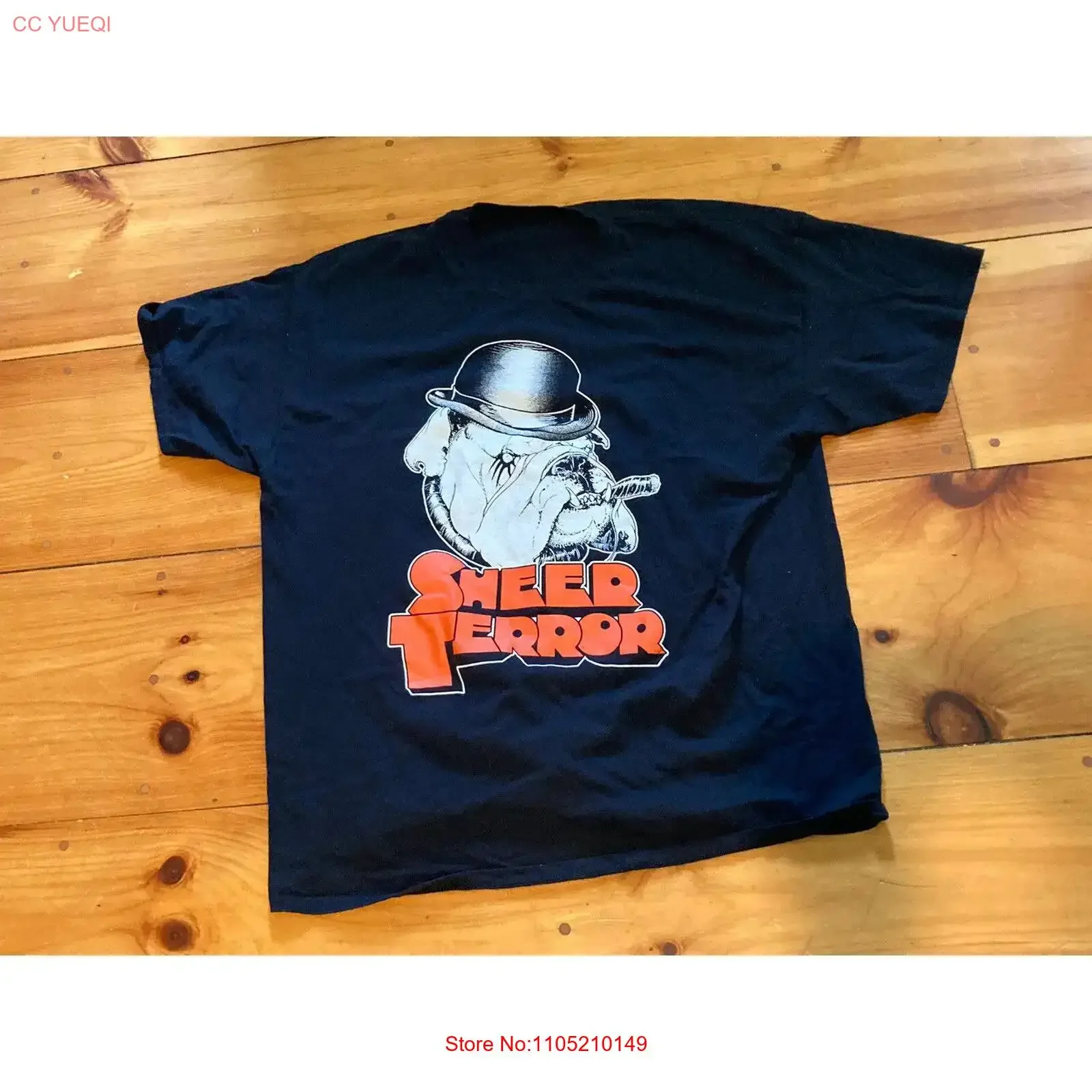 Sheer Terror t shirt size XL New York Hardcore Band vintage Washed Breathable designer clothes Stretched Slightly Unisex