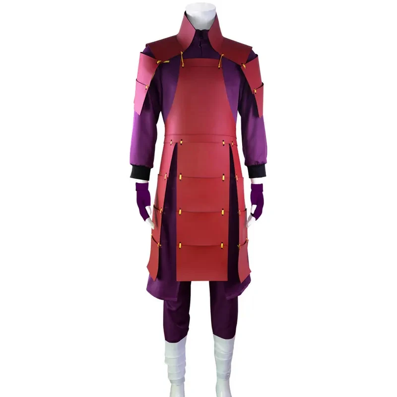 

TYV55WHH Fashion Anime Cosplay Costume Uchiha Madara Role Play Outfit Armo About Hkaging For Men Carnival SuitL]]L25