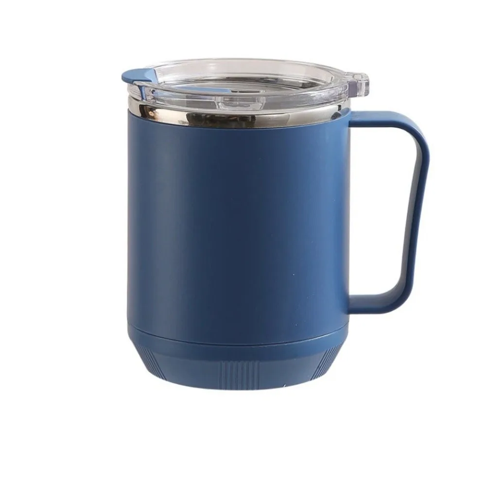 

Easy Clean 460ml Vacuum Mug Cup Lid Straw with Handle Coffee Cup Can Be Heated Leak-proof Insulated Cup Home Office