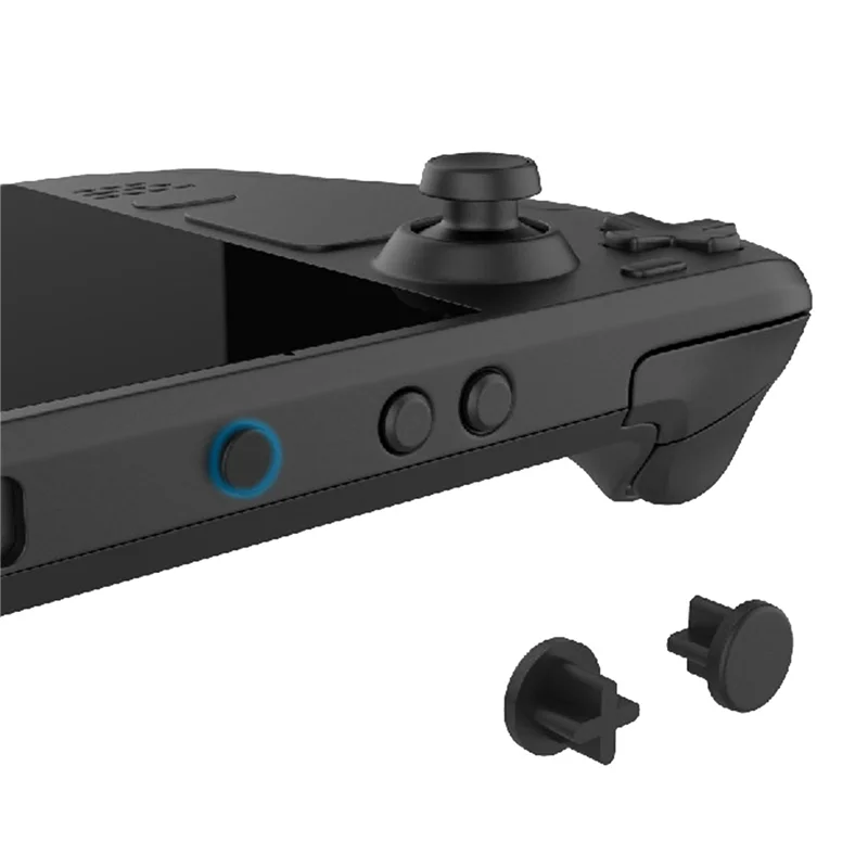 ABFN-1 مجموعة ملصقات وحدة التحكم في الألعاب غطاء عصا التحكم في الألعاب لوحدة التحكم في ألعاب سطح البخار قابس الغبار