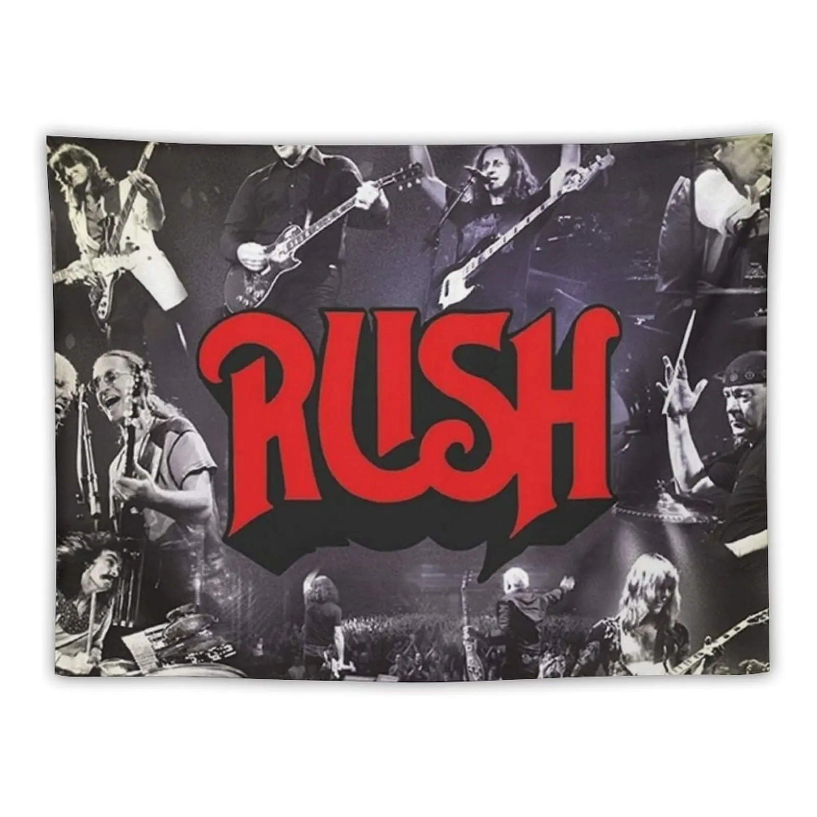 

Concert Tour RushBand Best Moments || 010 Tapestry Decorative Wall Mural Wallpapers Home Decor Aesthetics For Room Tapestry