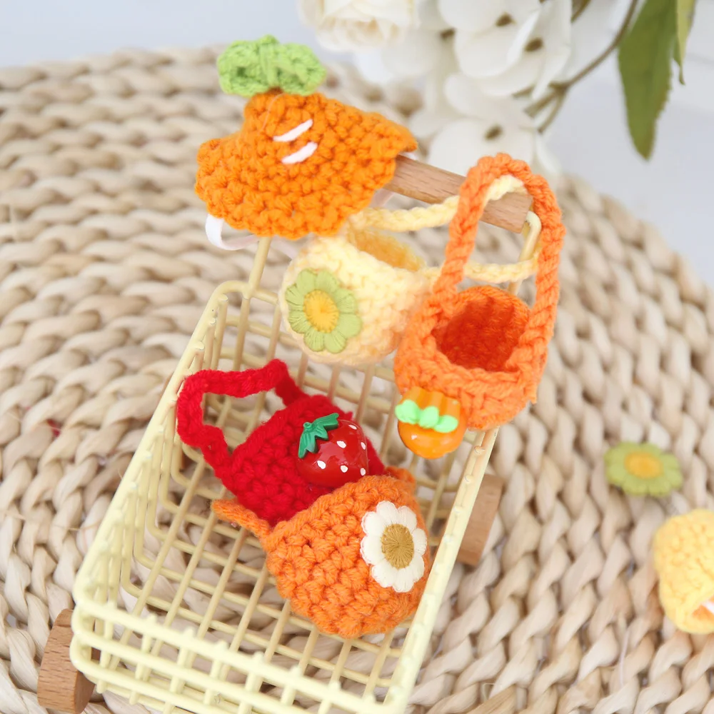Spot Hamster Golden Bear Hat Hamster Clothes Pet Headwear Hat Honey Bag Flower Branch Dutch Pig Bag Set