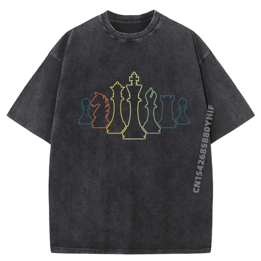 

Play Chess For Chess Lover Chess Sayings Graphic Shirts Mens Simple Washed New In Tops & Tees England Style