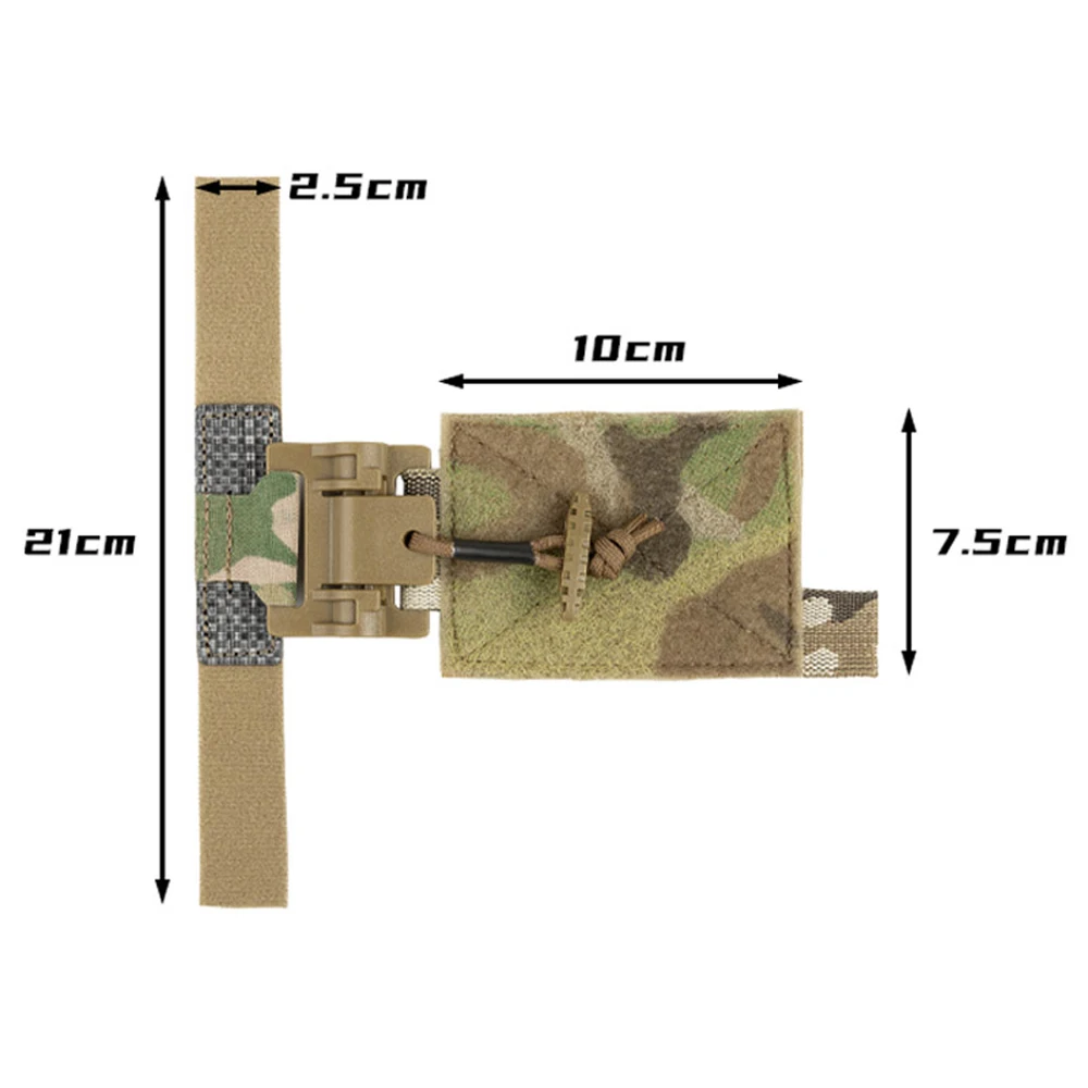 New CP Outdoor Vest Quick Release Buckle Set Laser Cut Quick Removal Buckle