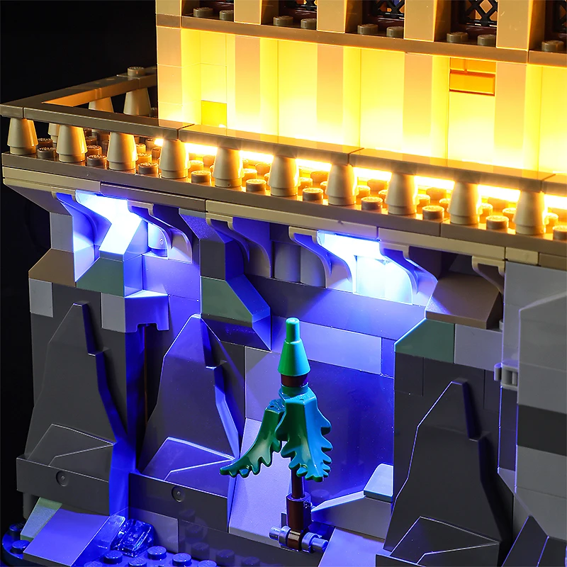 DIY LED Light Kit For LEGO 76435 The Great Hall   (Only LED Light,Without Blocks Model)