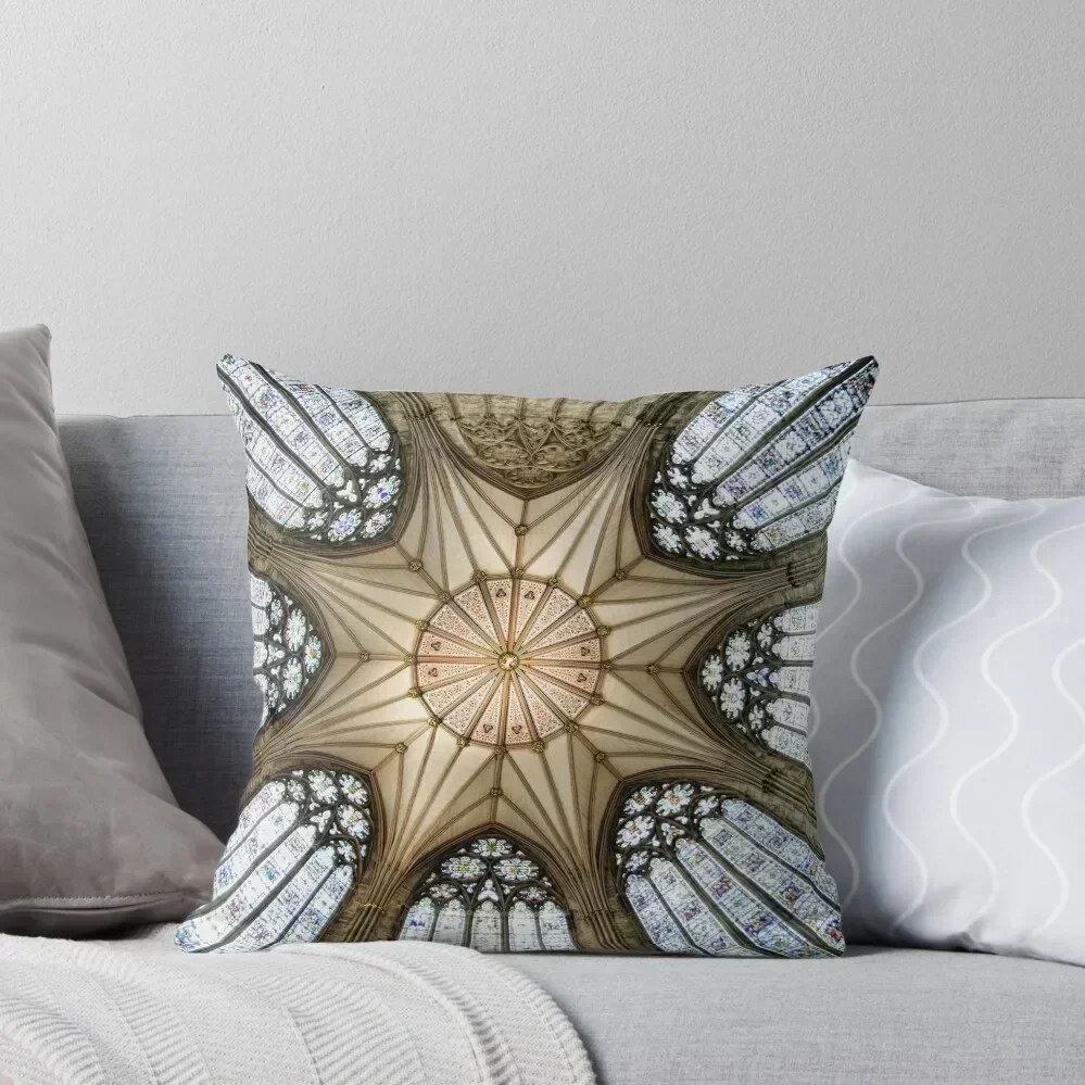 

Chapter House, York Minster Throw Pillow bed pillows Luxury Pillow Case pillow cover luxury