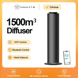 NAMSTE 1500m³ Home Floor Standing Scent Diffuser 500ml Fragrant Home Air Freshener Device Smart Timing  Electric Aromatic Oasis