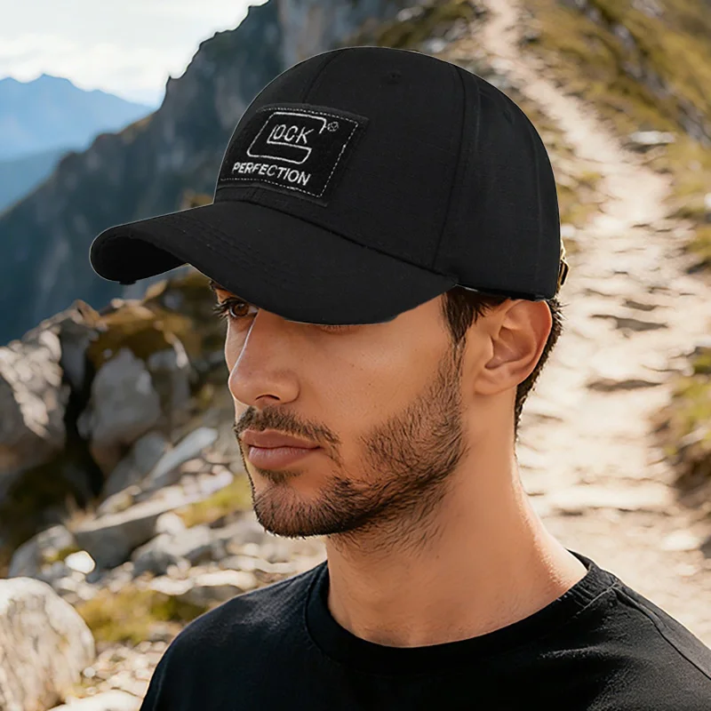 Unisex Letter Embroidery Pattern Printing Snapback Baseball Caps Outdoor Adjustable Casual Hats Sunscreen Hat Gorras Hombre image 2