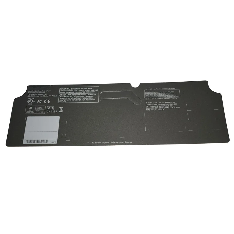 OEM Replacement New Replacement For Panasonic Toughbook CF-31 CF 31 Bottom Cover Sticker Decal