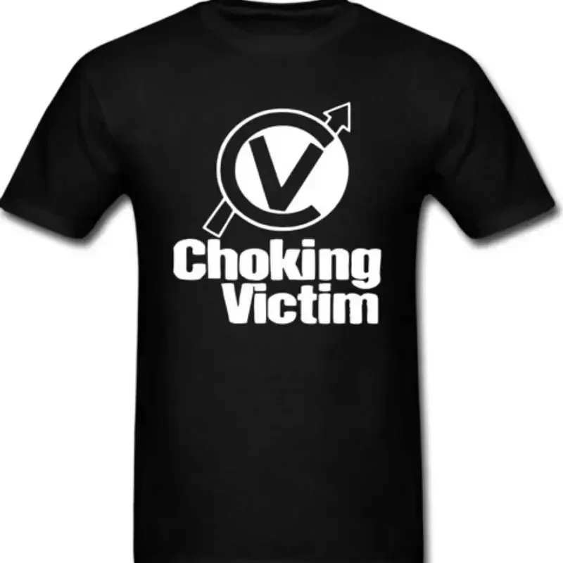 Choking Victim T shirt Rock Band Music Punk Medal CBGB Underground