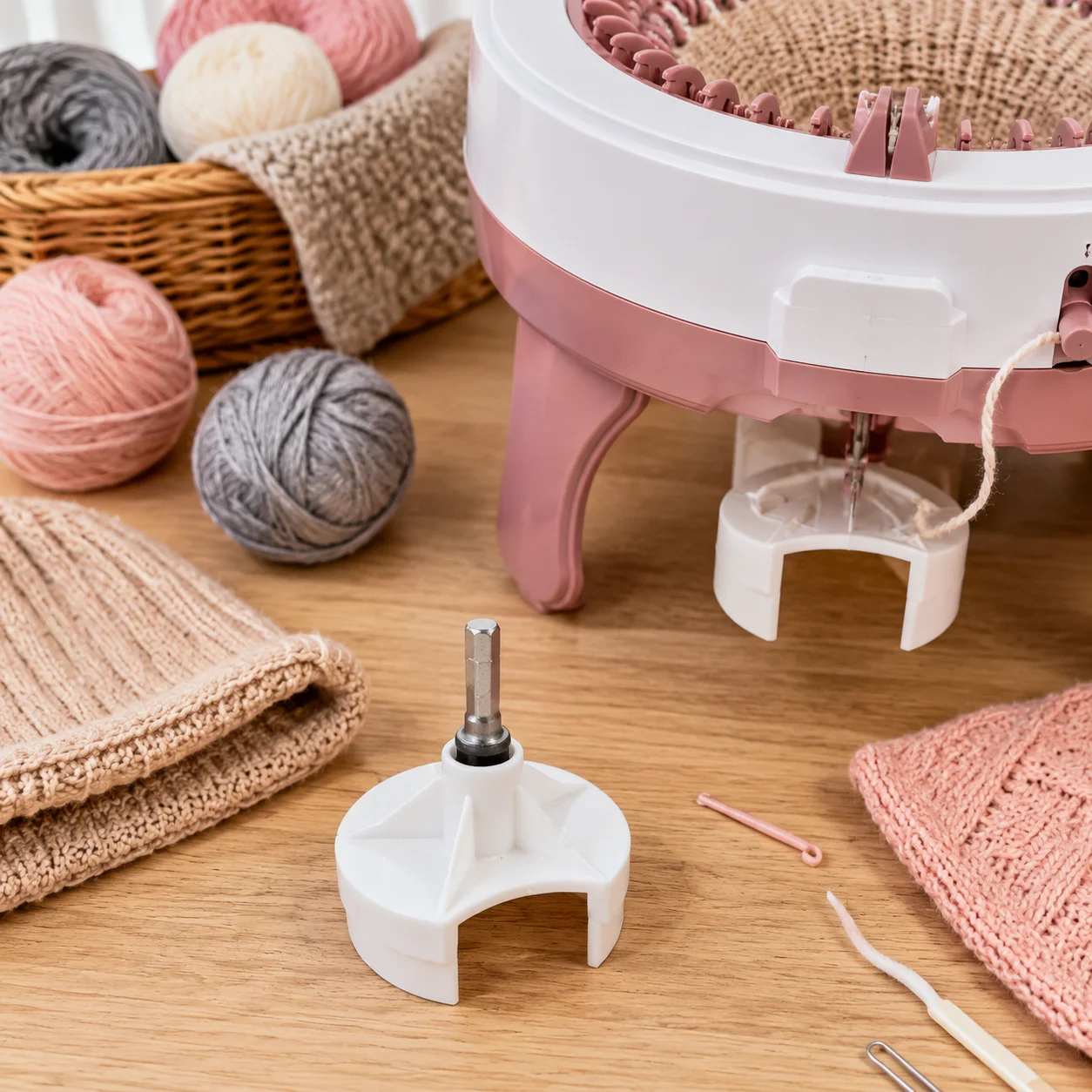 Professional Knitting Machine Adapter Fast Automatic Tool for Sentro Series High-Strength Plastic Accessory Durable Gear