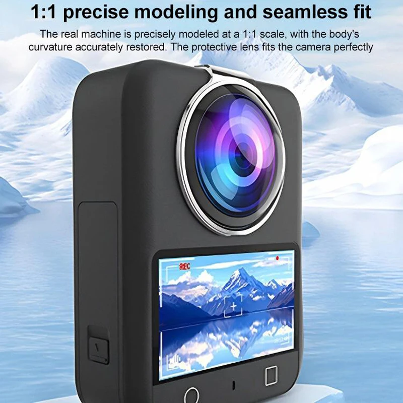 PULUZ ل DJI Osmo 360 عمل كاميرا PC عدسة الحرس الغطاء الواقي المضادة للتصادم المضادة للخدش غطاء العدسة الملحقات