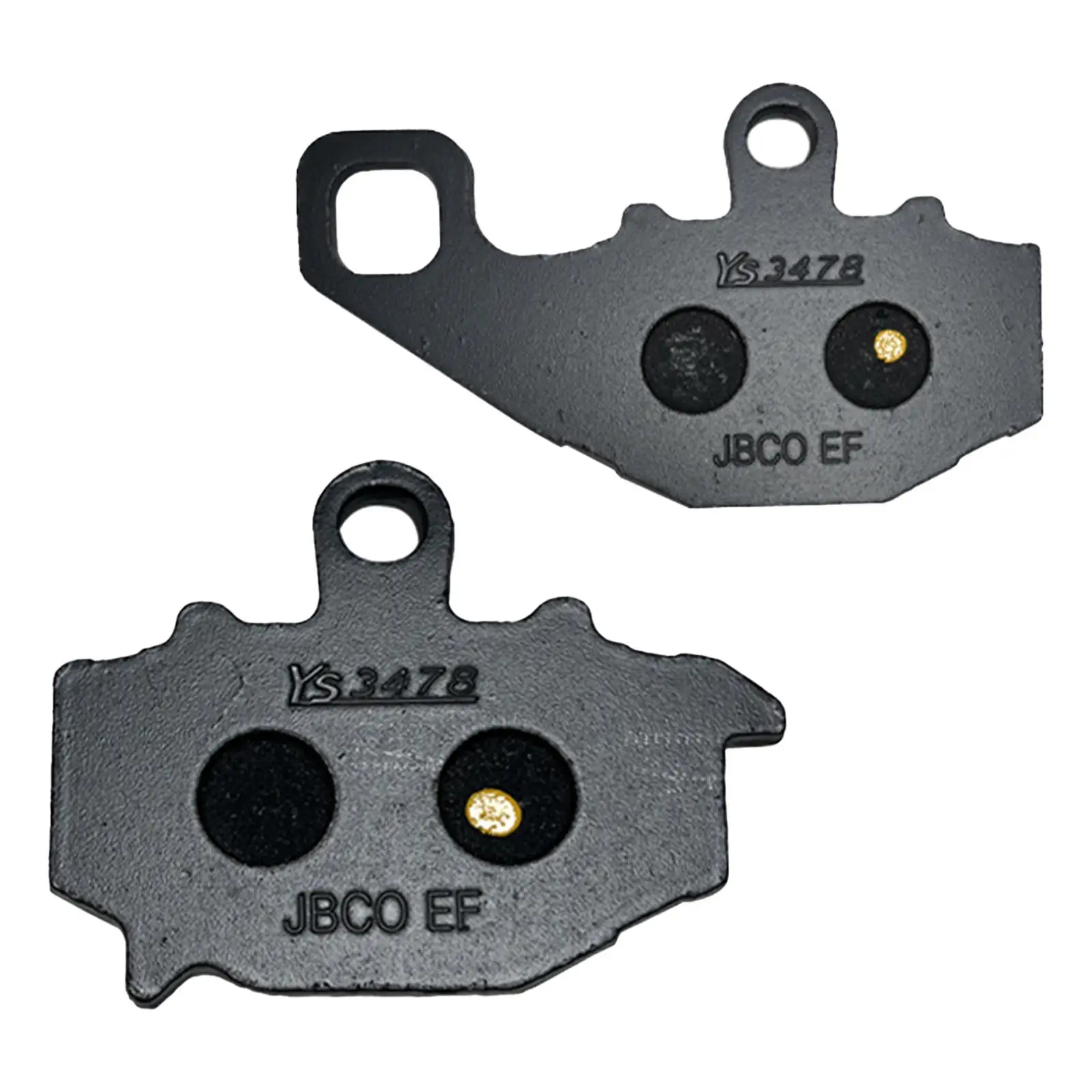 Motorcycle Rear Brake Pads Low Noise Easy to Install for Kawasaki Kle 650