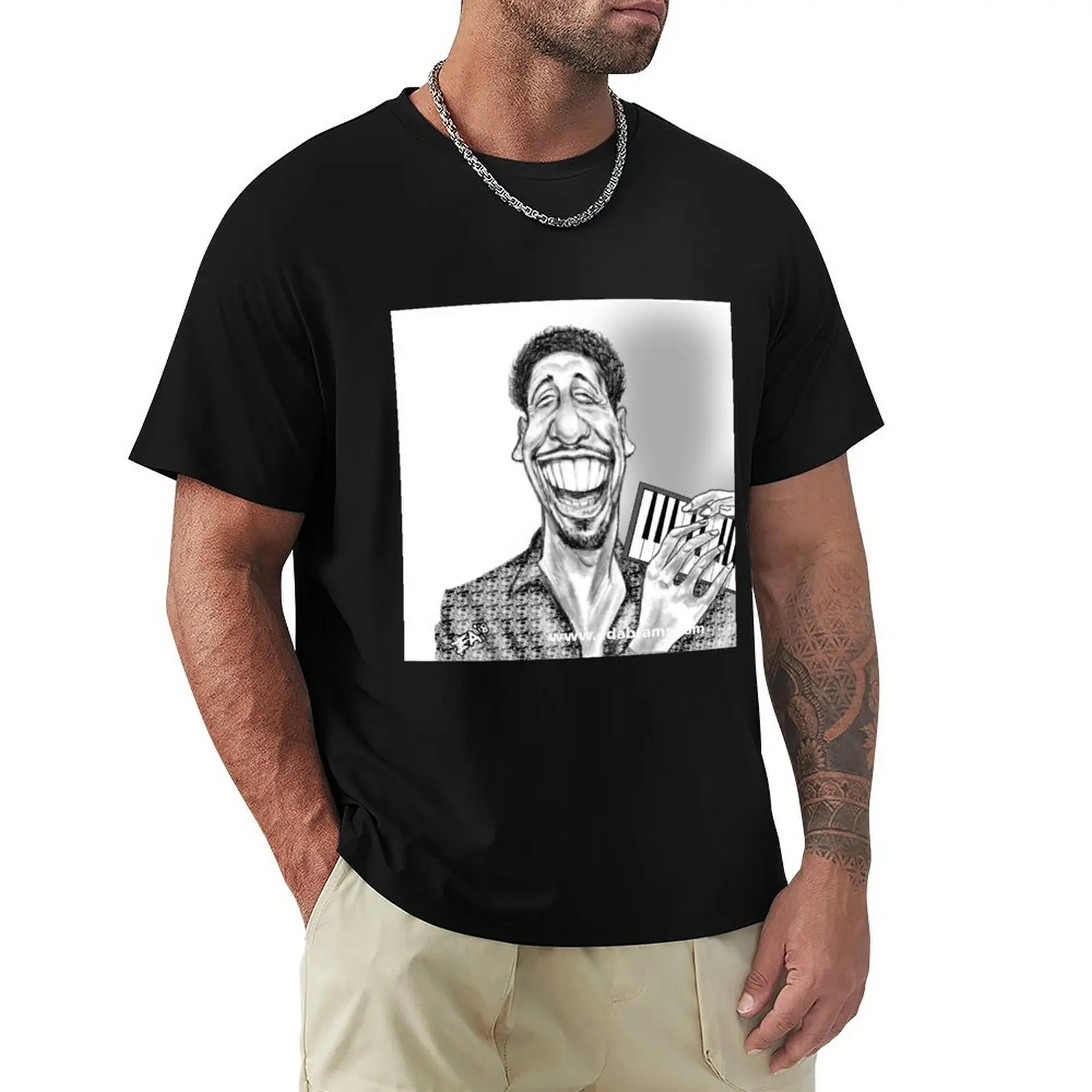 John Batiste - ¡Mantente Humano! Camiseta Informal de Moda, Camiseta de Algodón de Manga Corta