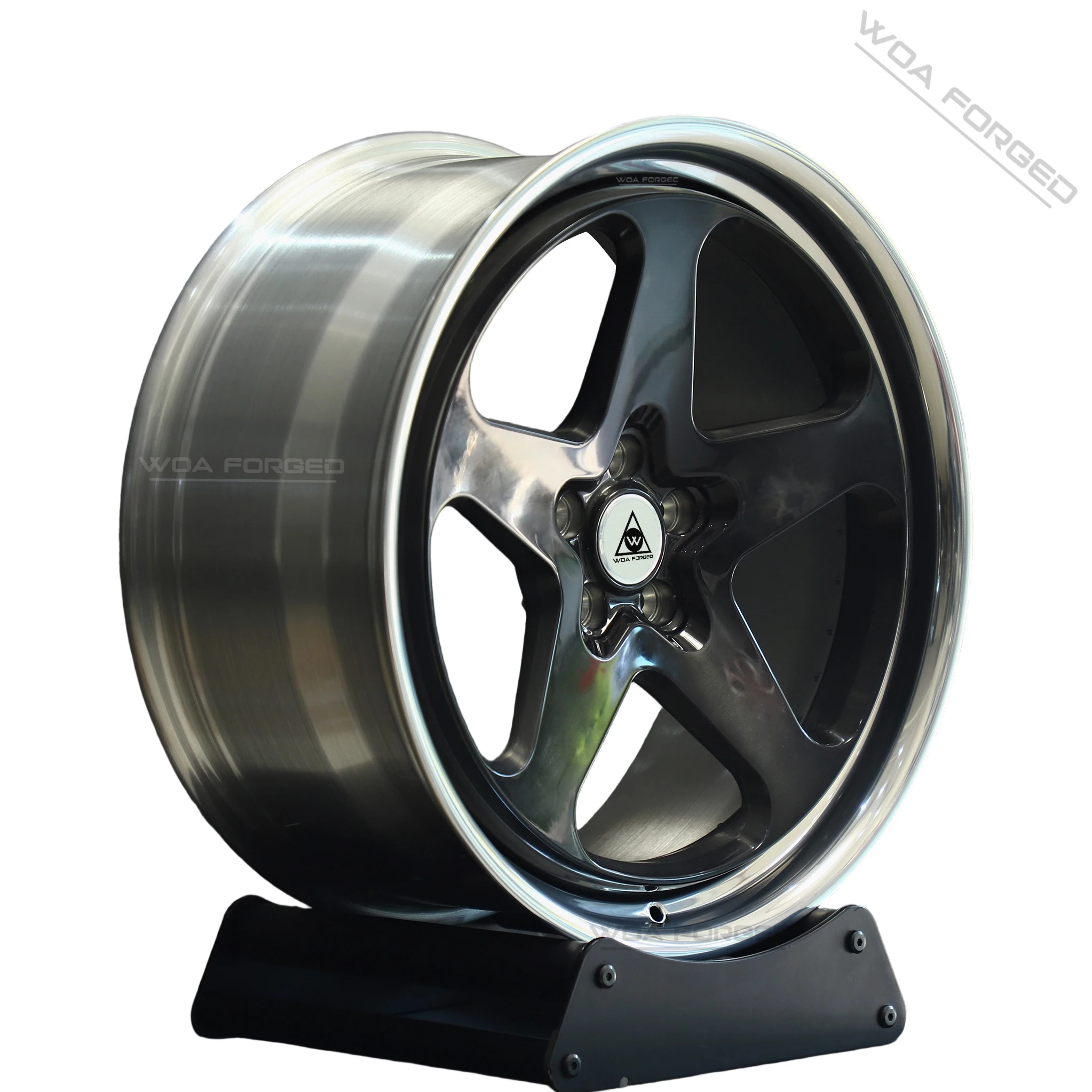 

WOAFORGED Custom 2-Piece Deep Concave Forged Aluminum Alloy Chrome Wheels Passenger Car Wheel 5x120 5x114.3 5x130