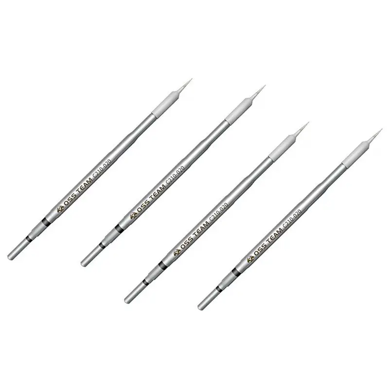 AS94-4X C210 Series Soldering Tip Lead-Free Solder Welding Head For JBC T210 Handle For Sugon T26 T26D Soldering Station(020)