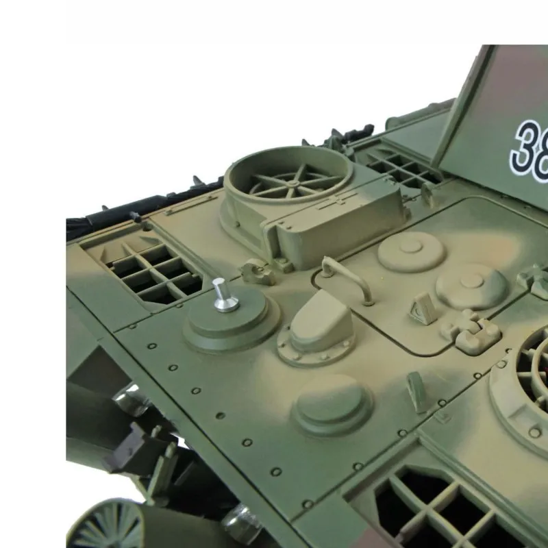 

HENG LONG Panzer 1/16 RTR RC Tank 3879 7.0 Customized Panther G Metal Tracks Wheels Toucan Remote Control Toys for Boys TH17491